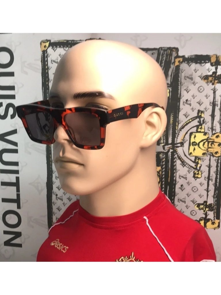 Brand New Gucci Gg0962s 012 Sunglasses Black With Grey Lenses